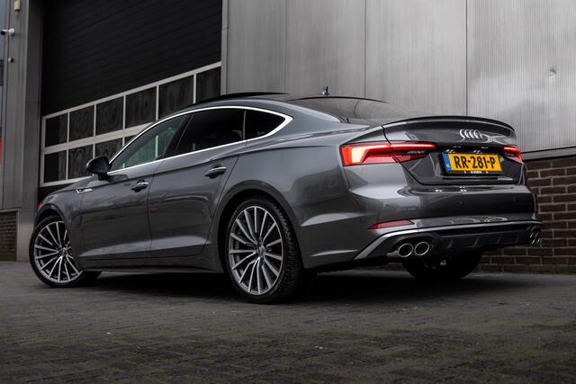 Audi S5 Sportback 3.0 TFSI 354 pk S5 Quattro Pro Line Plus S-Line / Carbon/ RS-Stoelen/ Pano-Dak/ Adap.Cruise/ Keyless/ B&O-Sound/ Matrix-LED/ Camera/ 19'' LMV