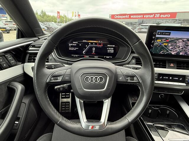 Audi S5 Coupé 3.0 TDI S5 342PK quattro Trekhaak 20 Inch ACC Matrix LED Bang & Olufsen Sound Standkachel Massage Head-Up Display Vol!!!