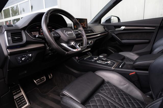Audi SQ5 3.0 TFSI 354 pk SQ5 Quattro Pro Line Plus S-Line / Lucht-Vering/ Pano-Dak/ Matrix-Led/ Keyless/ Head-Up/ RS-Stoelen/ Stoel.Verw/ B&O-Sound/ 360-Camera/ 21'' LMV
