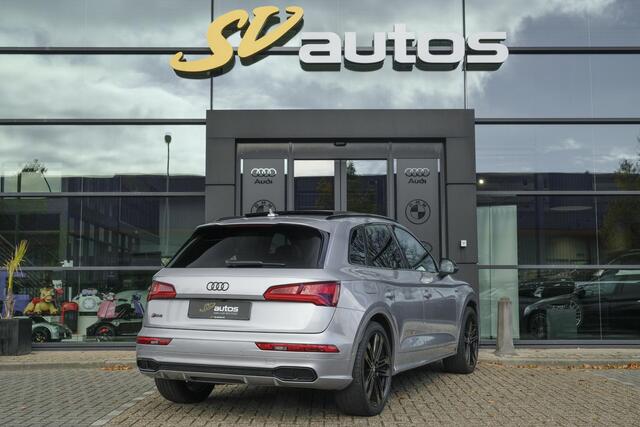 Audi SQ5 3.0 TFSI 354pk Quattro Panoramadak Luchtvering RS stoelen Trekhaak Head-up Bang&Olufsen BOMVOL Black pack