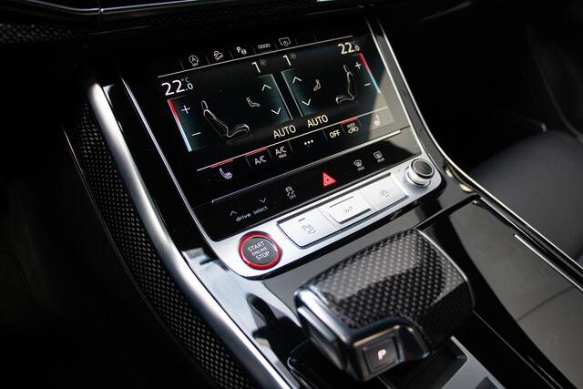 Audi SQ7 4.0 TFSI SQ7 V8 507PK 7-Persoons | ACC | 360 Cam | Pano | B&O | Laser | Carbon | Achterasbesturing | Lane & Side Assist | 22"| E.TH 3500KG | Memory | Luchtvering| Keyless Entry | Stuurverwarming | Apple & Android Carplay | BTW | N.P: ¤207.366 | Fabrieksga