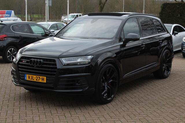 Audi SQ7 4.0 TDI quattro / Trekhaak / Panoramadak / 360Camera / Head-up / 23'' / Luchtvering / Keyless / Bose / Dodehoek / DAB / Apple CarPlay / Nachtzicht / Matrix LED / ACC / Stoelverwarming