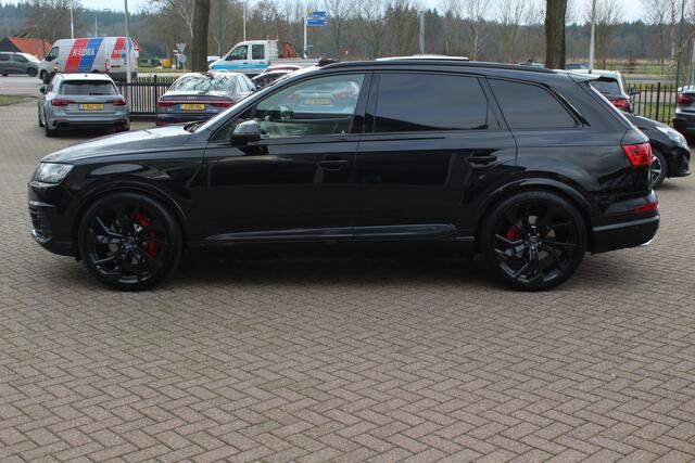 Audi SQ7 4.0 TDI quattro / Trekhaak / Panoramadak / 360Camera / Head-up / 23'' / Luchtvering / Keyless / Bose / Dodehoek / DAB / Apple CarPlay / Nachtzicht / Matrix LED / ACC / Stoelverwarming