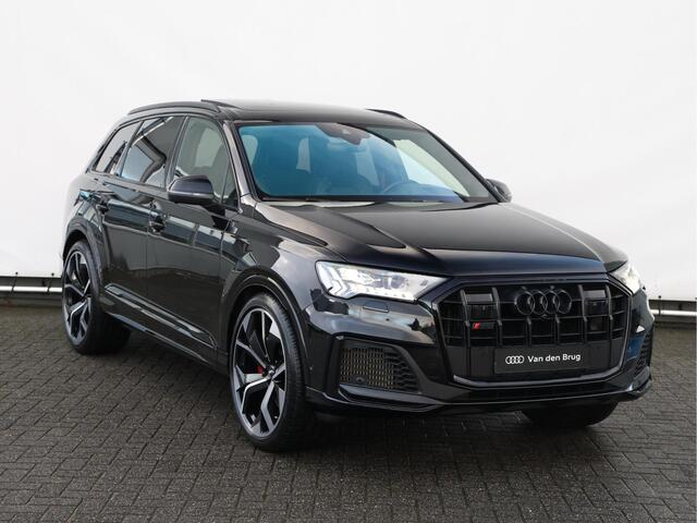 Audi SQ7 4.0 TDI quattro 435pk | Vierwielsturing | HUD | Pano | Bose | 23" Velgen | 360° camera | Stoelverwarming v+a | Trekhaak | Keyless | Memory