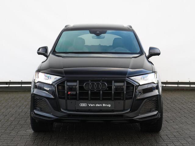 Audi SQ7 4.0 TDI quattro 435pk | Vierwielsturing | HUD | Pano | Bose | 23" Velgen | 360° camera | Stoelverwarming v+a | Trekhaak | Keyless | Memory