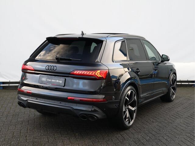 Audi SQ7 4.0 TDI quattro 435pk | Vierwielsturing | HUD | Pano | Bose | 23" Velgen | 360° camera | Stoelverwarming v+a | Trekhaak | Keyless | Memory