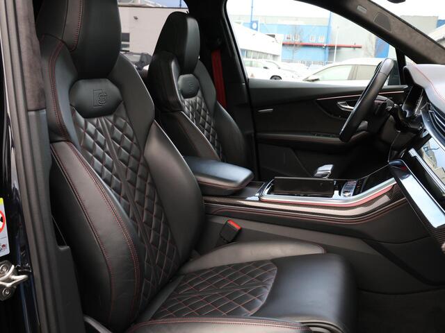 Audi SQ7 4.0 TDI quattro 435pk | Vierwielsturing | HUD | Pano | Bose | 23" Velgen | 360° camera | Stoelverwarming v+a | Trekhaak | Keyless | Memory
