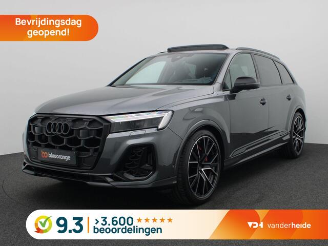 Audi SQ7 4.0 TFSI SQ7 quattro 507PK S-Tronic 7-persoons advanced onderstel, panoramadak, trekhaak, standkachel, 360 gr. camera, leder, Bang&Olufsen, Laser LED,winterpakket Plus, stoelventilatie, alarm, 22'' lichtmetaal