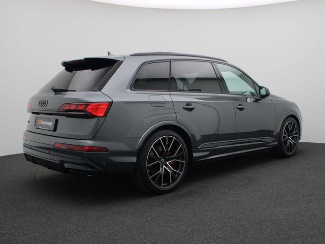 Audi SQ7 4.0 TFSI SQ7 quattro 507PK S-Tronic 7-persoons advanced onderstel, panoramadak, trekhaak, standkachel, 360 gr. camera, leder, Bang&Olufsen, Laser LED,winterpakket Plus, stoelventilatie, alarm, 22'' lichtmetaal
