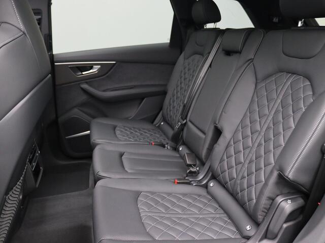 Audi SQ7 4.0 TFSI SQ7 quattro 507PK S-Tronic 7-persoons advanced onderstel, panoramadak, trekhaak, standkachel, 360 gr. camera, leder, Bang&Olufsen, Laser LED,winterpakket Plus, stoelventilatie, alarm, 22'' lichtmetaal