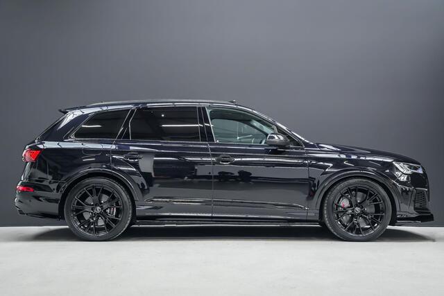Audi SQ7 4.0 507pk TFSI quattro |keramisch|panoramadak|luchtvering|meesturende achteras|B&O|digital cockpit|HUD|Apple Carplay|camera|blindspot|22"|