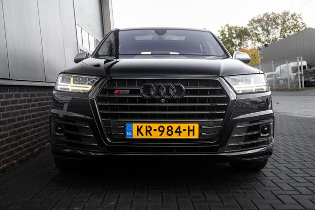 Audi SQ7 4.0 TDI 436 pk SQ7 Quattro Pro Line S-Line + / 7-Zitter/ NL-Auto/ RS-Stoelen/ 4-Wielsturing/ Pano-Dak/ Matrix-Led/ Keyless/ Head-Up/ Bose-3D/ Adap.Cruise/ 22'' LMV