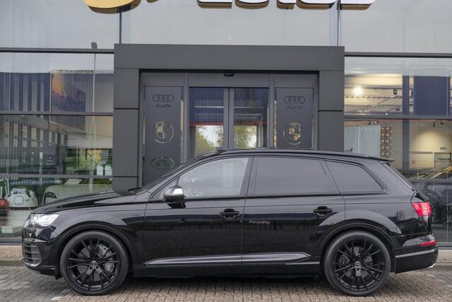 Audi SQ7 4.0 TDI V8 435pk Grijs kenteken Panoramadak Keramisch 4-Wielsturing Luchtvering Virtual cockpit Bose 22" LMV