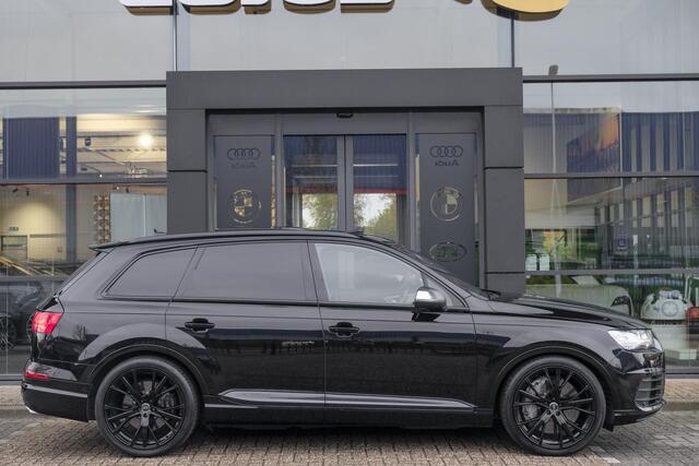 Audi SQ7 4.0 TDI V8 435pk Grijs kenteken Panoramadak Keramisch 4-Wielsturing Luchtvering Virtual cockpit Bose 22" LMV