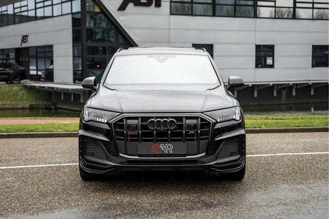 Audi SQ7 ABT 4.0 TFSI 650pk 7p | ABT small body | Panoramadak | B&O | Stoelventilatie + massagefunctie | Uitgebreid leder pakket | ABT HR22 Glossy black | Carbon