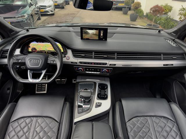 Audi SQ7 4.0-V8 TDI 436PK QUATTRO 7PRS PANODAK DESIGNO-LEDER B&O SOUNDSYSTEEM NAVI CAMERA DIGI-DASH LED LMV-21INCHE PDC ALLE OPTIES!