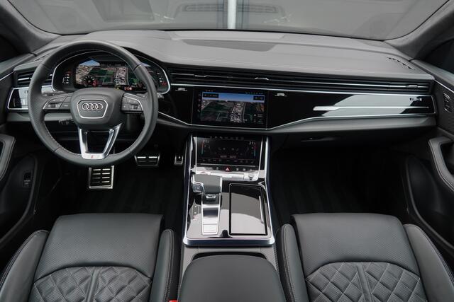 Audi SQ8 4.0Tfsi 507Pk Aut. | Quattro | S-Line | Spoiler pakket | Head Up Display | 360° Camera | Luchtvering | Panoramadak | 23'' WheelForce