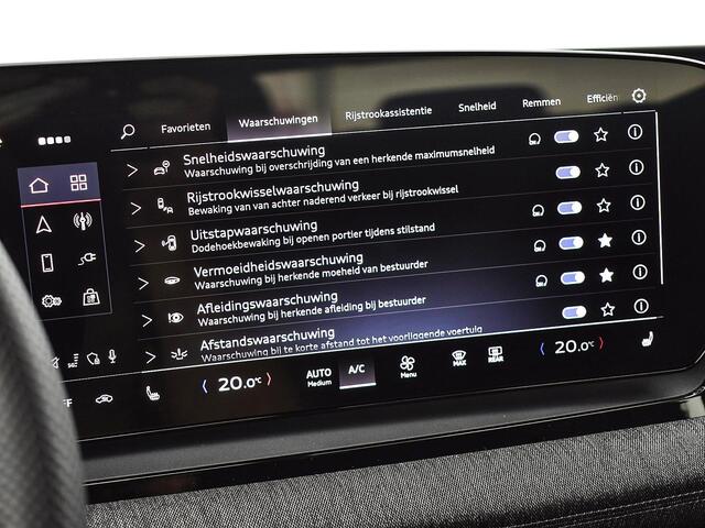 Audi e-tron Q6 S Edition e-tron perf 306pk · Adaptieve luchtvering · Adaptieve cruise control · Achteruitrijcamera