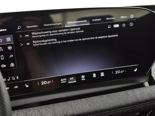 Audi e-tron Q6 S Edition e-tron perf 306pk · Adaptieve luchtvering · Adaptieve cruise control · Achteruitrijcamera