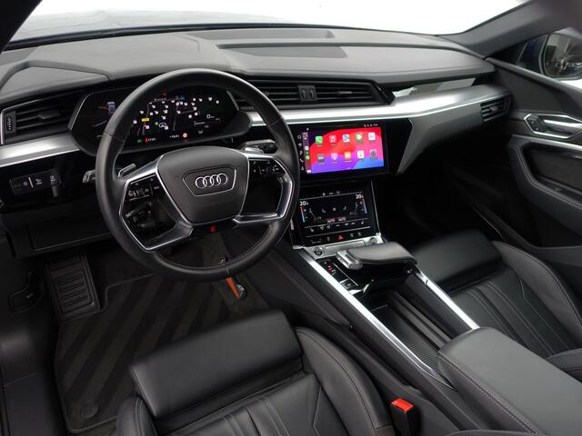 Audi e-tron 55 quattro S edition 95 kWh- Panoramadak, Bang Olufsen, Sfeerverlichting, Memory, CarPlay, Leder Interieur