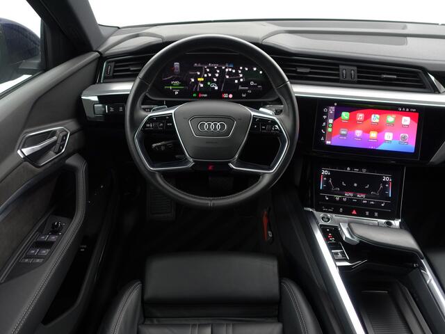 Audi e-tron 55 quattro S edition 95 kWh- Panoramadak, Bang Olufsen, Sfeerverlichting, Memory, CarPlay, Leder Interieur