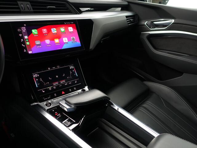 Audi e-tron 55 quattro S edition 95 kWh- Panoramadak, Bang Olufsen, Sfeerverlichting, Memory, CarPlay, Leder Interieur