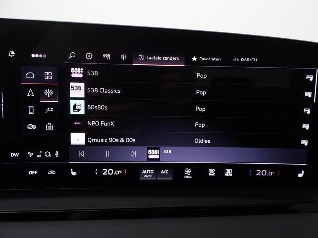 Audi e-tron Q6 First edition 100 kWh quattro Keyless Entry | Dodehoek assistent | 360 graden camera | Lederen bekleding | Elektrisch verstelbare stoelen met geheugen bestuurdersstoel | Stoelverwarming voor en achter | Privacy Glass