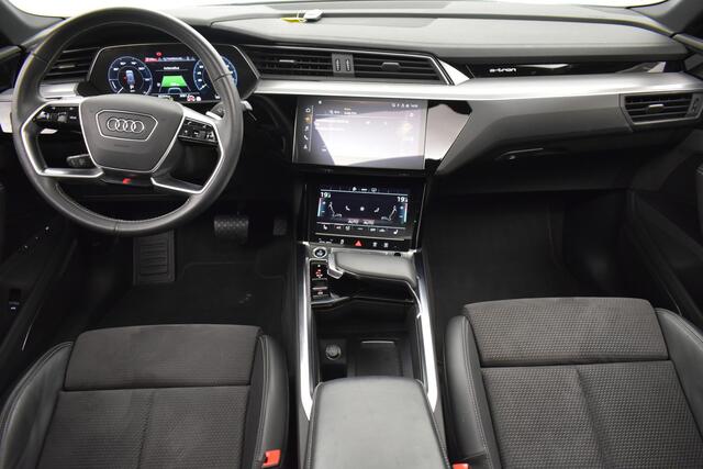 Audi e-tron Sportback 55 quattro S edition 408 PK S-Line Panodak 360ºCamera Leder Black Optik 21"