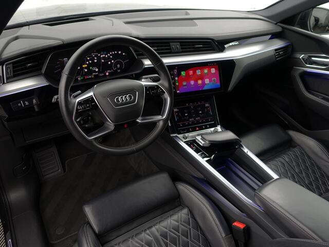 Audi e-tron Sportback 55 quattro S Competition 95 kWh- Bang Olufsen, 2x Laadpoort, Design Leder, Head Up, Luchtvering Panodak