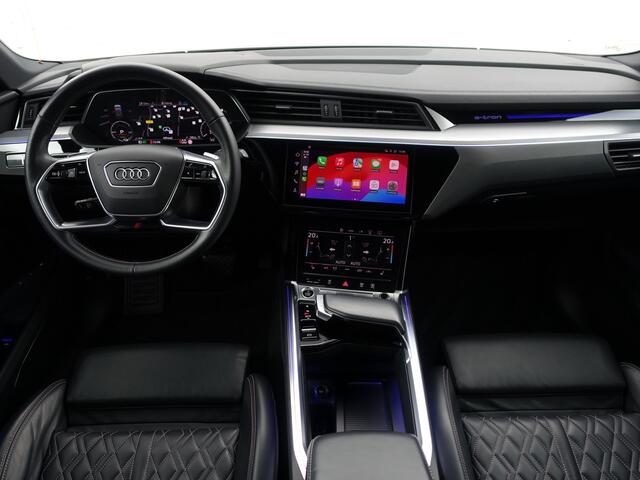 Audi e-tron Sportback 55 quattro S Competition 95 kWh- Bang Olufsen, 2x Laadpoort, Design Leder, Head Up, Luchtvering Panodak