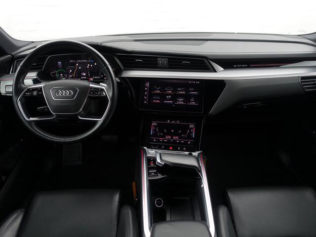 Audi e-tron e-tron 55 quattro advanced 95 kWh- Camera Spiegels, 2x Laadpoort, Panoramadak, 360 Camera, Sfeerverlichting, Memory