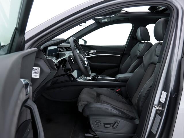 Audi e-tron 55 Quattro Advanced S-line 95 kWh [ 3-Fase ] (INCL-BTW) *PANO | FULL-LED | NAVI-FULLMAP | KEYLESS | LEDER-MICROFIBRE | AIR-SUSPENSION | CRUISE | DIGI-COCKPIT | MEMORY-PACK | SHIFT-PADDLES | SPORT-SEATS | 20"ALU*
