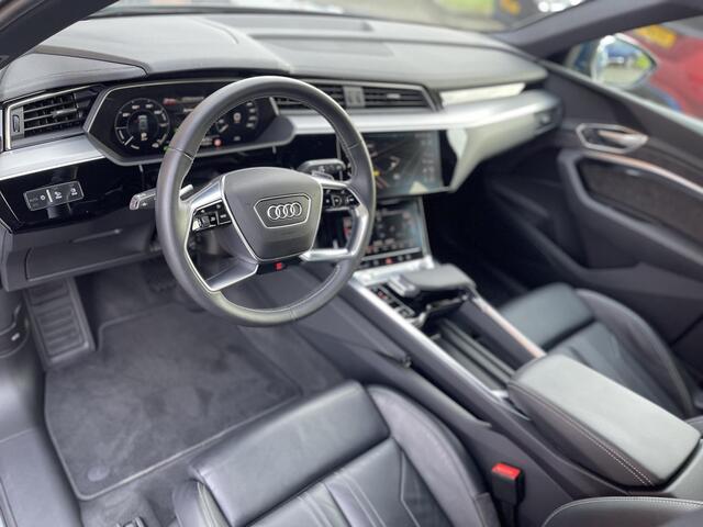 Audi e-tron e-tron 55 quattro advanced 95 kWh Tour Pack | Adapt. Cruise Control | Vol-Leder | Geheugenstoel | Stoelverwarming | Camera | Sportstoelen | Rijklaarprijs!