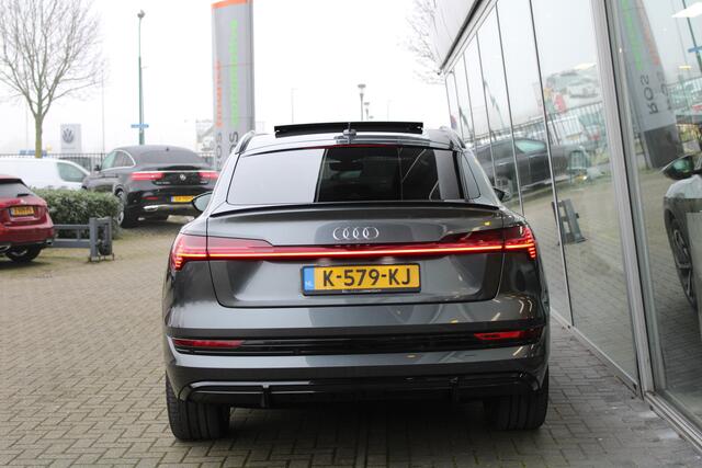 Audi e-tron Sportback 55 quattro S edition 95 kWh | NAP! | BTW | PANO | MEMORY | KEYLESS | ACC | 360 |