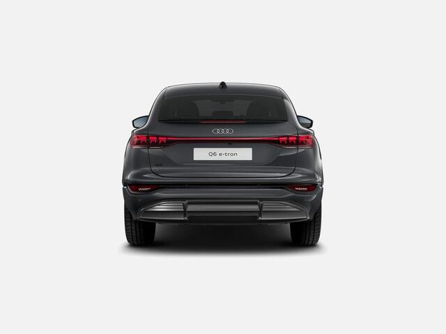 Audi e-tron Q6 Sportback Advanced edition e-tron 252 PK · Tech pro · Sportstoelen leder · Privacy glas