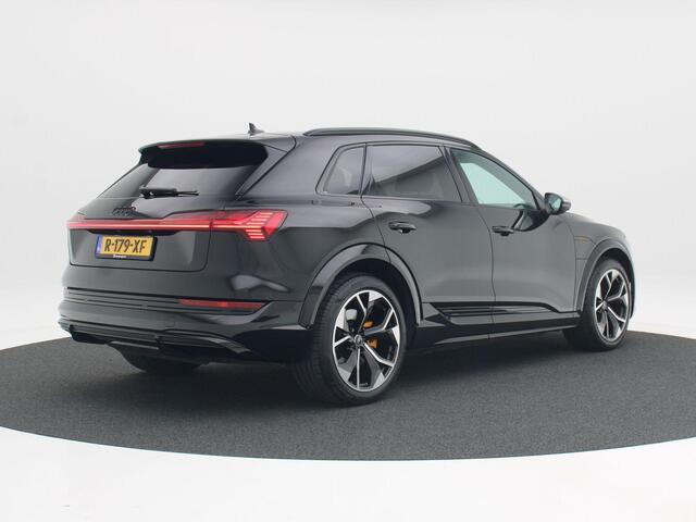 Audi e-tron S quattro 95 kWh 503 Pk S-Line | LED | Parkeersensoren | Elektrische Achterklep | Elektrisch Stoelen | Stoel Verwarming | Panoramadak | Adaptive Cruise | Carplay | Navigatiesysteem | DAB | 21 Inch