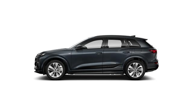 Audi e-tron Q6 performance 306 1AT S Edition Automaat | Exterieurpakket zwart | S line-interieur met sportstoelen en zwarte stoffen-kunstlederen bekleding