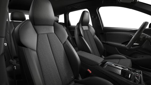 Audi e-tron Q6 performance 306 1AT S Edition Automaat | Exterieurpakket zwart | S line-interieur met sportstoelen en zwarte stoffen-kunstlederen bekleding