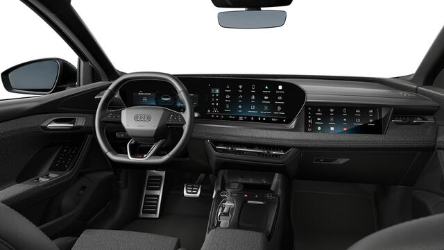 Audi e-tron Q6 performance 306 1AT S Edition Automaat | Exterieurpakket zwart | S line-interieur met sportstoelen en zwarte stoffen-kunstlederen bekleding