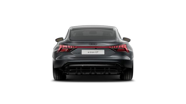 Audi e-tron GT Quattro S e-tron GT 97kWh 592 2AT Automaat | Velgen, gegoten lichtmetaal 21" "5-dubbelspaak-Konkavmodule"-design | Optiekpakket zwart plus | Matrix-ledkoplampen met dynamische knipperlichten | Sportstoelen pro voorin | Designpakket rood
