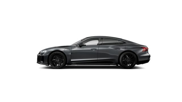 Audi e-tron GT Quattro S e-tron GT 97kWh 592 2AT Automaat | Velgen, gegoten lichtmetaal 21" "5-dubbelspaak-Konkavmodule"-design | Optiekpakket zwart plus | Matrix-ledkoplampen met dynamische knipperlichten | Sportstoelen pro voorin | Designpakket rood