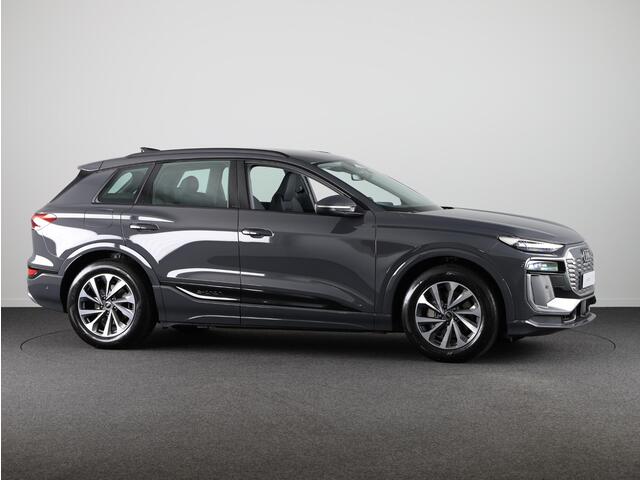 Audi e-tron Q6 Advanced edition perf 225kW/306pk 100Kwh Ha Tech Plus pakket, sportstoelen met leder, bumpers in kleur carrosserie, omgevingscamera's