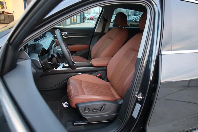 Audi e-tron Sportback 55 quattro Advanced ed. Plus 95 kWh Leder, 1e eig, NL auto, 23 inch RSQ8, NIEUW!! Aanbieding!