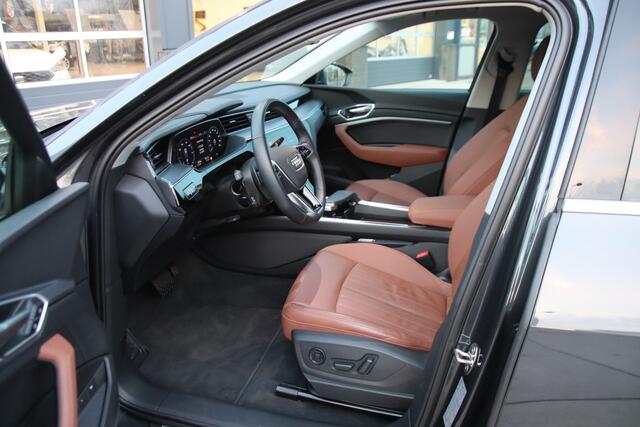 Audi e-tron Sportback 55 quattro Advanced ed. Plus 95 kWh Leder, 1e eig, NL auto, 23 inch RSQ8, NIEUW!! Aanbieding!
