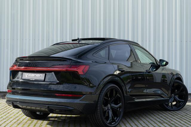 Audi e-tron Sportback 50 Quattro S-line Panodak S stoelen Luchtv. Head up 360camera