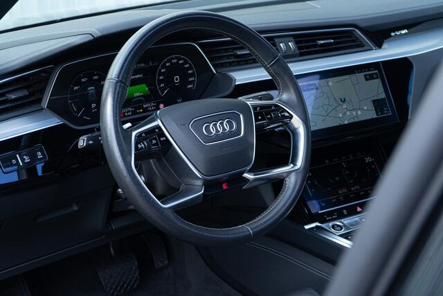Audi e-tron Sportback 50 Quattro S-line Panodak S stoelen Luchtv. Head up 360camera