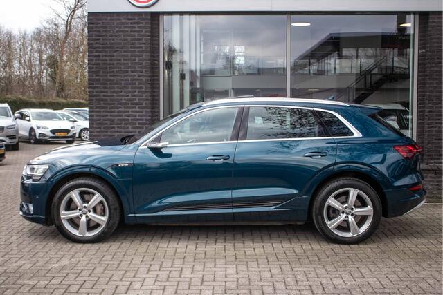 Audi e-tron 55 quattro advanced 95 kWh - All-in rijklrprs | Camera-spiegels | 360° camera | Trekhaak
