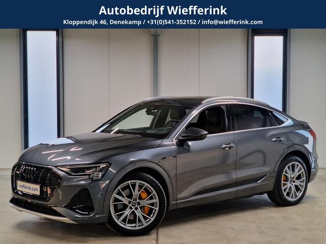 Audi e-tron Sportback 55 quattro S edition 95 kWh 408pk | Digital Matrix | Nightvision | Trekhaak | B&O | 360 camera