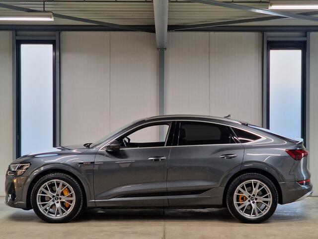 Audi e-tron Sportback 55 quattro S edition 95 kWh 408pk | Digital Matrix | Nightvision | Trekhaak | B&O | 360 camera