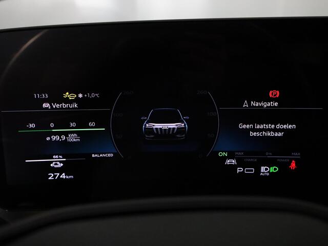 Audi e-tron Q6 First Edition 100 kWh 388 pk | Private lease vanaf ¤ 1749,- pm | Verlengde garantie | Navigatie | Panoramadak | Luchtvering | Bang & Olufsen Audio | 21" Lichtmetalen velgen |